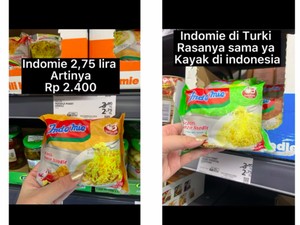 Murah Banget! Ternyata Segini Harga Indomie di Turki