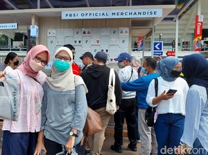 Penonton Ini Kaget Stan-stan di Indonesia Masters Kurang Semarak