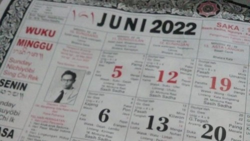 kalender Bali edisi Juni 2022