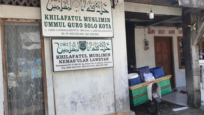 Kantor Khilafatul Muslimin di Solo. Tepatnya berada di belakang Gedung DPRD Solo.
Foto istimewa dari teman.