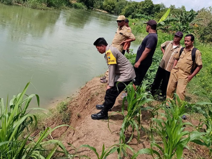 Lokasi  hilangnya Hadi Marman (81) di Sungai Serang Boyolali. Foto diunggah pada Rabu (8/6/2022).
