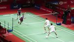 Lolos 16 Besar, Lihat Aksi Kevin/Marcus di Indonesia Masters 2022