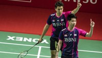 Sebagai informasi, The Minions, julukan Kevin/Marcus, belum pernah terkalahkan dalam dua kali pertemuan.