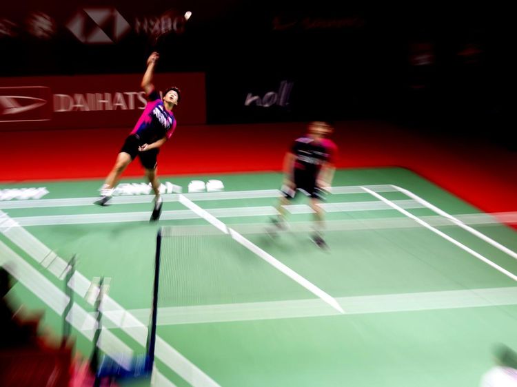 Lolos 16 Besar, Lihat Aksi Kevin/Marcus di Indonesia Masters 2022