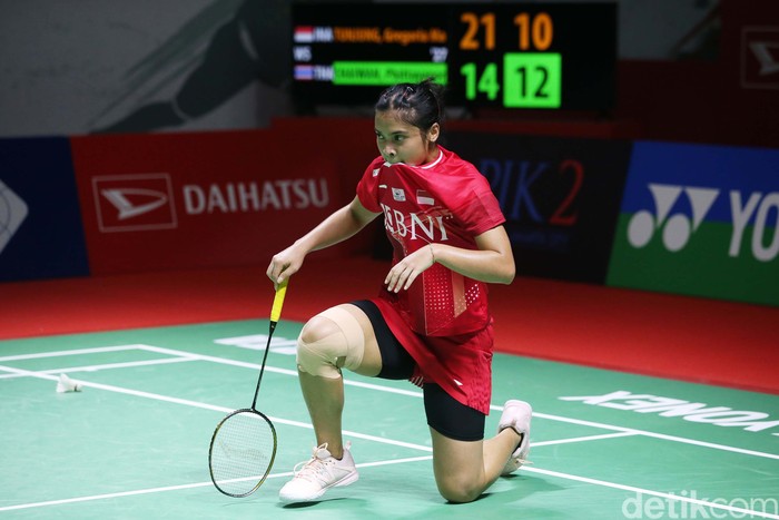 Gregoria Mariska Tunjung berhasil melaju ke 16 besar Indonesia Masters 2022. Tunggal putri Indonesia itu melibas perlawanan Phittayaporn Chaiwan (Thailand).