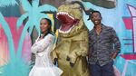 Mural Jurassic World: Dominion Sambut Penayangan Filmnya