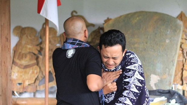 Pementasan naskah Julius Caesar karya Shakespeare di TBJT Solo.