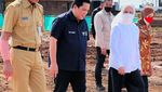 Momen Ganjar-Erick Thohir Jalan Berdampingan Saat Dampingi Jokowi