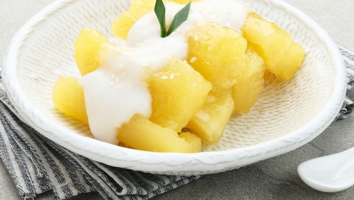 Resep Singkong Thailand yang Manis Creamy Buat Camilan Sore