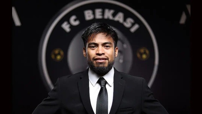 Saldi Amiruddin mantan pemain PSM Makassar resmi diperkenalkan di FC Bekasi City