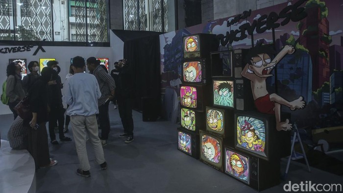 Serunya Bertualang Universe Si Juki di Sarinah Berawal dari komik online yang diposting di media sosial, Si Juki kemudian muncul dalam berbagai bentuk media dan kini dipamerkan di Sarinah.