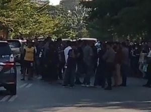 Demo Mahasiswa Papua Bentrok dengan Ormas di Makassar, 3 Orang Luka