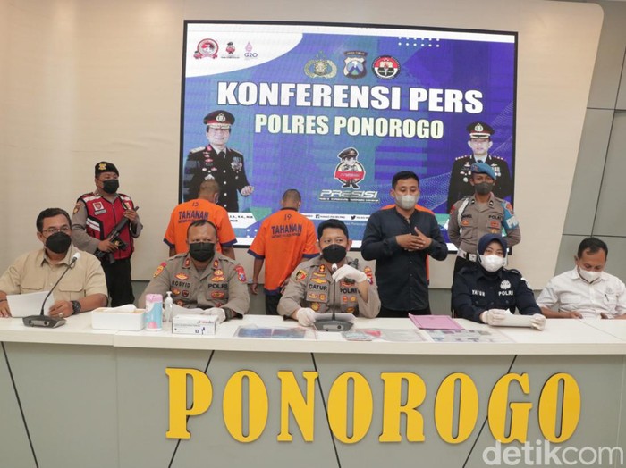 TiIga pelaku pemerasan di Ponorogo dirilis