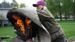 Was-was Perang, Wanita Finlandia Masuk Hutan Demi Ikut Latihan Militer