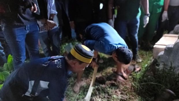 7 janin bayi  milik  membusuk di kamar kos-kosan Makassar dikuburkan warga dalam 1 liang lahat (Dok. Istimewa).