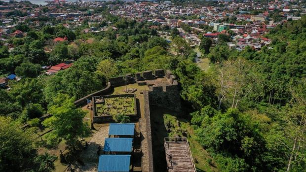 Benteng Wolio di Kota Baubau, Sulawesi Tenggara