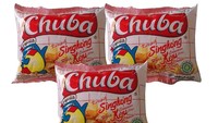 Nah kalau keripik singkong Chuba, memang tak pernah kehilangan penggemar setianya. Dari zaman dulu, keripik singkong rasa keju atau balado ini selalu hinggap di setiap warung tradisional. Foto: Site Shop/Visual