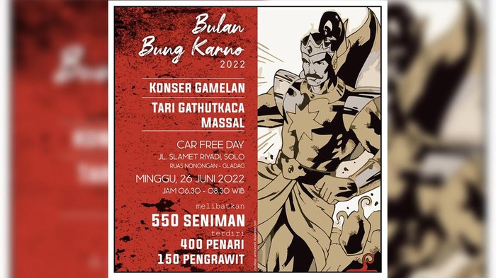 Kegiatan Bulan Bung Karno di Kota Solo.