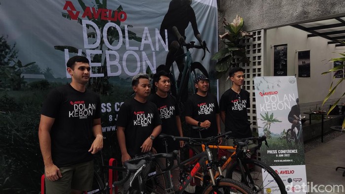 Event untuk pesepeda gravel pertama di DIY bertajuk Avilio Dolan Kebon 2022 digelar di Sleman.