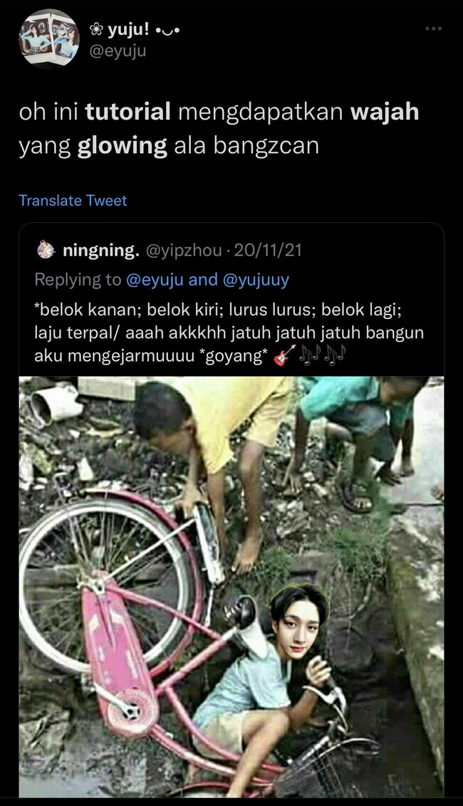 Cara lain punya wajah glowing ya dengan mengeditnya. Tapi jangan diganti wajah orang lain juga dong. Kalau gini kan jadi kelihatan banget bohongnya deh.. Foto: Twitter