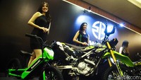 Ini wujud sepeda listrik anak-anak Kawasaki Elektrode, saat diperkenalkan di Jakarta, Kamis (9/6/2022).