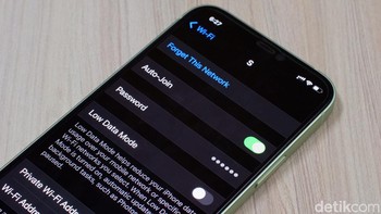 Kita bisa melihat password di daftar WiFi. Foto: Adi Fida Rahman/detikINET