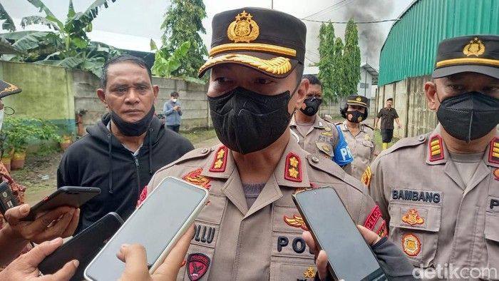 Kapolres Tangerang Selatan AKBP Sarly Sollu (Khairul Maarif/detikcom)