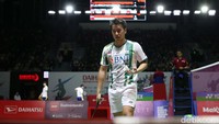 Pertandingan berlangsung di Istora Senayan, Kamis (9/6/2022) petang WIB.