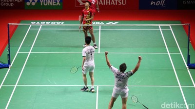 Melihat Perjuangan Kevin/Marcus Tembus 8 Besar Indonesia Masters 2022