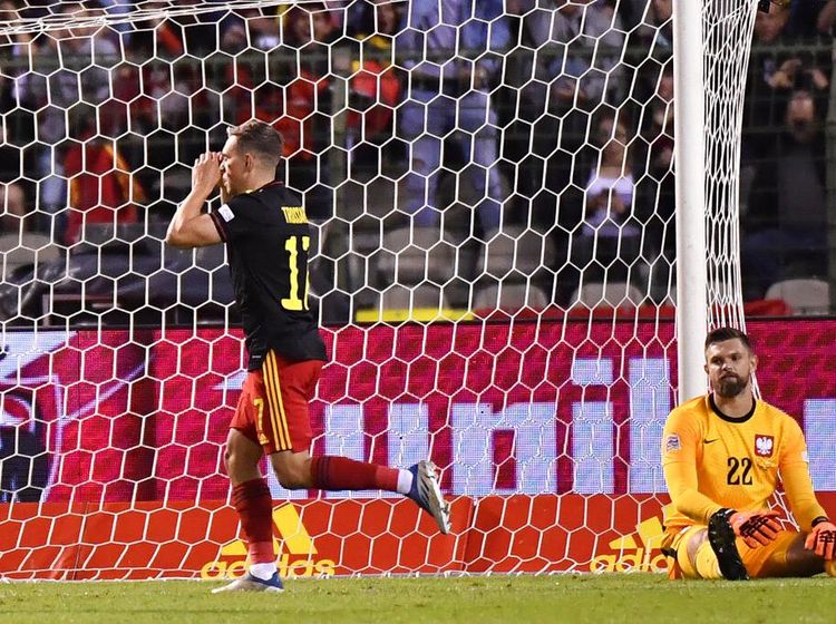 Momen Comeback Belgia, Hajar Polandia 6-1 di UEFA Nations League