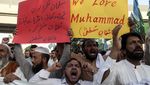 Gegara Nupur Sharma Hina Nabi, Pendemo Ini Bakar Bendera India