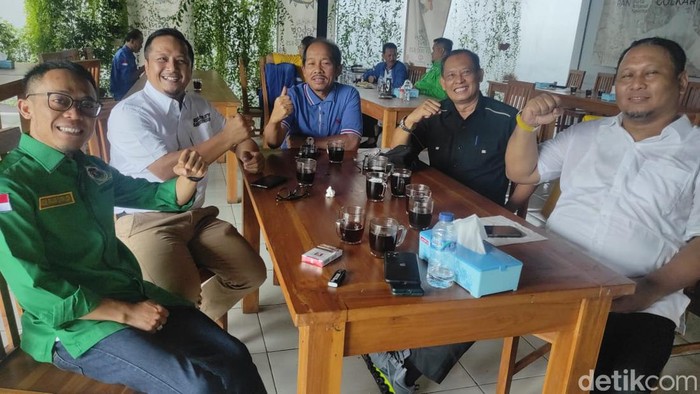 Para petinggi Koalisi Indonesia Bersatu (KIB) Majalengka.