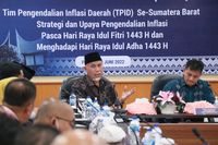 Jurus Pemprov Sumbar Kendalikan Laju Inflasi Jelang Idul Adha