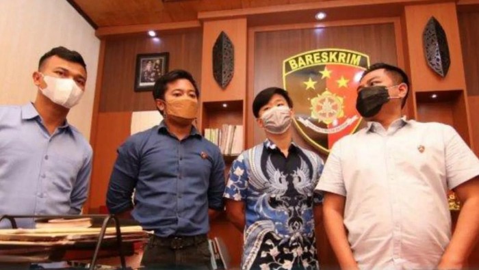 Pemuda Balikpapan diamankan karena sebut insiden anak Ridwan Kamil meninggal di Sungai Aare, Swiss cuma settingan (Dok. Istimewa).