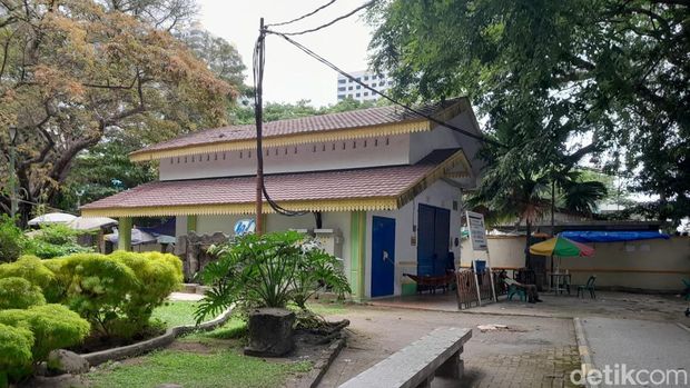 Penampakan areal di dalam Lapangan Merdeka Medan