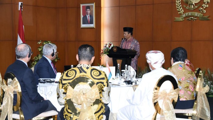 Pertemuan pimpinan MPR dengan perwakilan negara sahabat
