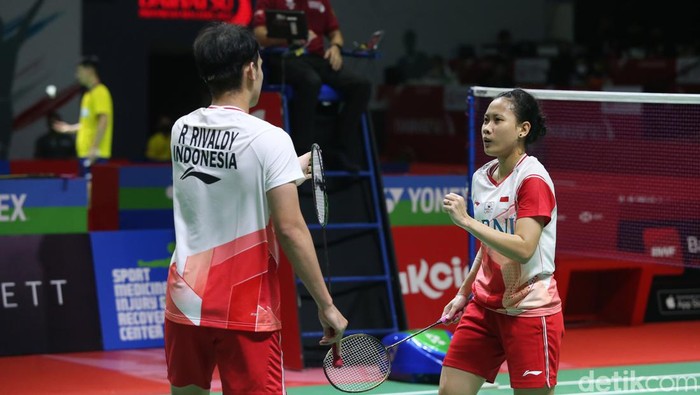 Rinov Rivaldy/Pitha Haningtyas Mentari di Indonesia Masters 2022