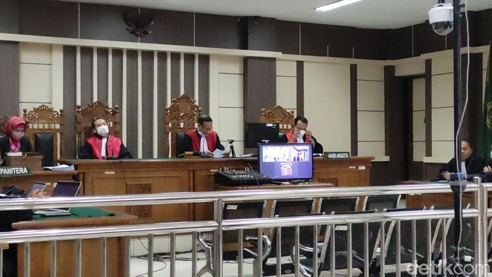 Sidang dengan agenda pembacaan vonis bagi Mantan Bupati Purbalingga di Pengadilan Tipikor Semarang, Kamis (9/6/2022).