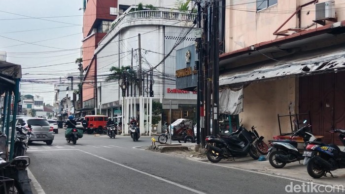 Tempat warga yang dimaki oleh pria ngaku petugas parkir