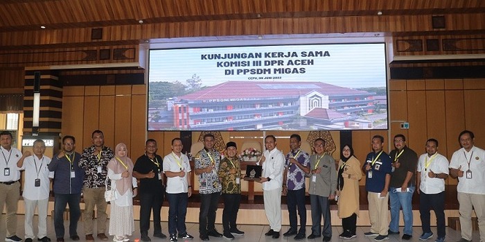 Terima Kunker DPRA, PPSDM Migas Bahas Qanun Pertambangan di Aceh