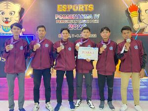 Tim E-Sport Unikama Sabet Juara II di Porsenasma Kediri 2022
