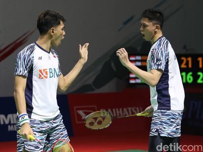Top! Fajar/Rian Lolos Perempatfinal Indonesia Masters