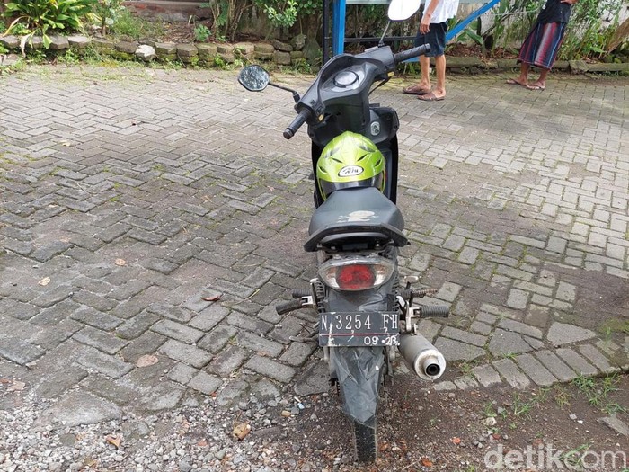 viral motor ditinggal di malang