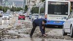 Waduh, Jalanan di Ankara, Turki Penuh Lumpur