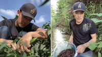 Xu Hai Wei merasa tak ada yang berbeda dari berjualan sayur atau berakting, keduanya sama-sama pekerjaan baik yang layak dihargai. Dok. Weibo