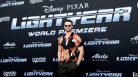 Dalam film Lightyear, Chris Evans mengisi suara Buzz Lightyear. (Foto: AFP via Getty Images/VALERIE MACON)