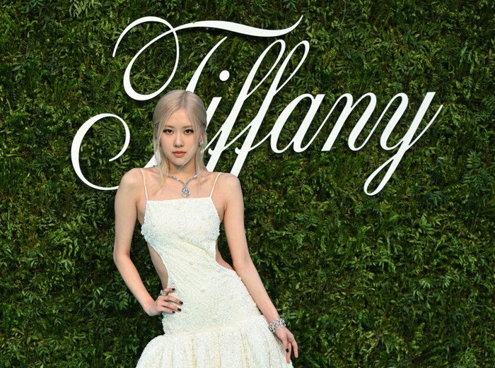 LONDON, ENGLAND - JUNE 09: Rosé attends the Tiffany & Co. 