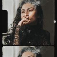 Terbaru, Ariel Tatum terlihat mengunggah foto dirinya yang sedang berpose isap rokok. Di keterangan unggahan tersebut Ariel Tatum menulis, Layanan berhenti merokok: (0800-177-6565). Foto: dok. Instagram/@arieltatum