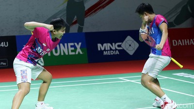 Begini Ekspresi Apriyani/Siti Usai Kalahkan Lee/Shin