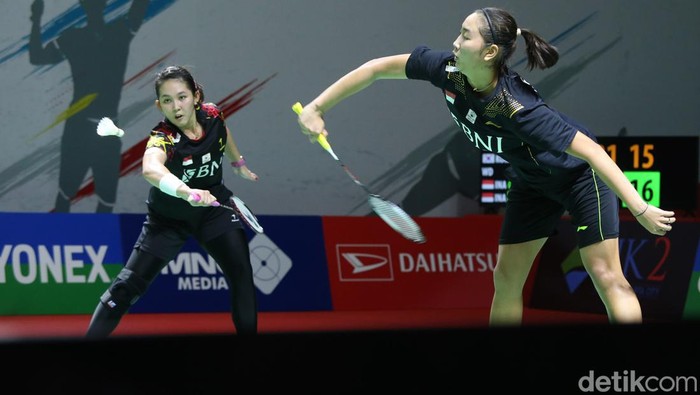 Febby Valencia Dwijayanti Gani/Ribka Sugiarto gagal melaju ke semifinal Indonesia Masters 2022. Mereka kalah dari Jeong Na Eun/Kim Hye Jeong 16-21 dan 21-18.